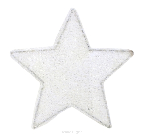 Gwiazda brokatowana 41CAN1334-20 śr20cm