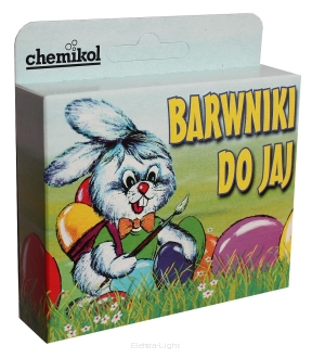 Barwniki do jaj 5 kolorów /opk. CHEMIKOL
