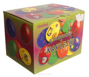  Barwniki do jaj 5 kolorów + naklejki 