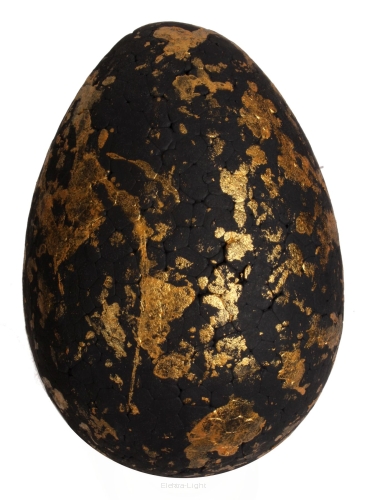 Jajka styropianowe z metalicznym wzorem 3szt./opk. JA/5530 h14cm różne kolory