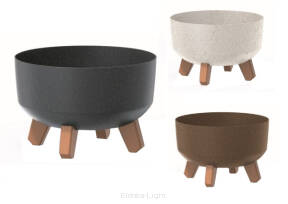 Doniczka GRACIA LOW ECO WOOD DGRL240LW 18568