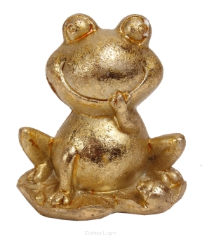 Żaba figurka zlota / srebrna WIP-4-00342/343-21 6cm