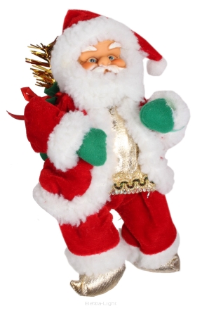 Mikołaj siedzący dekoracja  23cm 