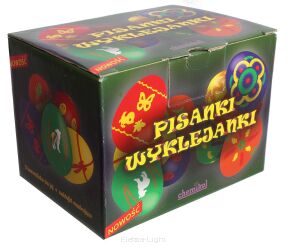  Barwniki do jaj 5 kolorów + wyklejanki