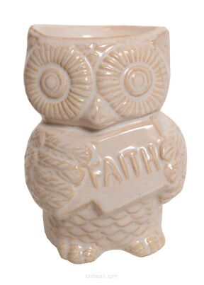Kominek ceramiczny Sowa A6032 11cm 