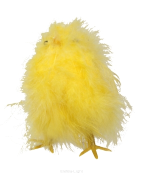 Kurczak z piórek żółty 8cm 26MZ049